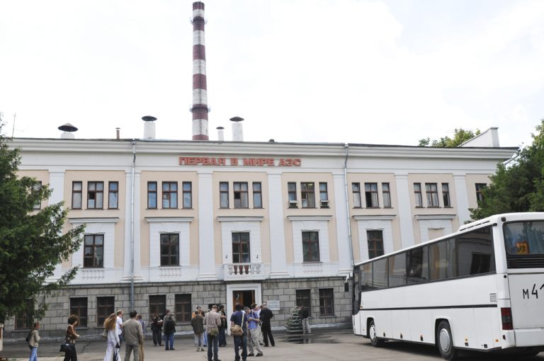 RIAN archive 409173 Worlds first nuclear power plant in Obninsk